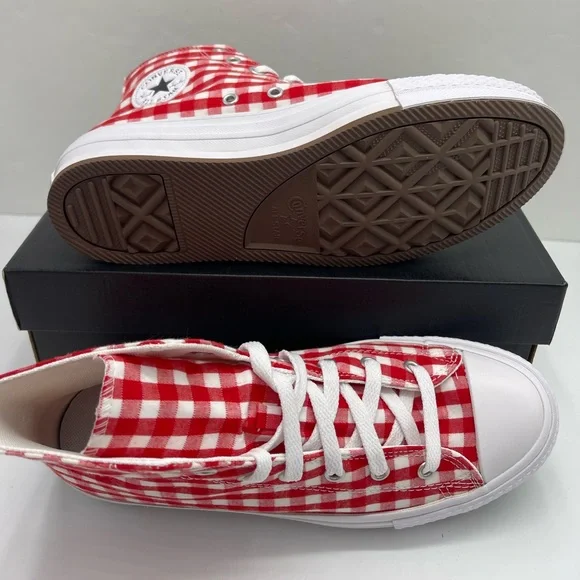 Converse WMNS Checkered High-Top
CTAS EVA LIFT HI
VINTAGE WHITE/RED Sneakers - Picture 3 of 16